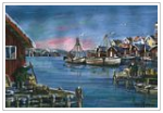 Hafen im Winter 