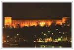 Schloss Uppsala an Weihnachten
