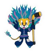 Miracleo, das offizielle Maskottchen Eishockey-Weltmeisterschaft 2022